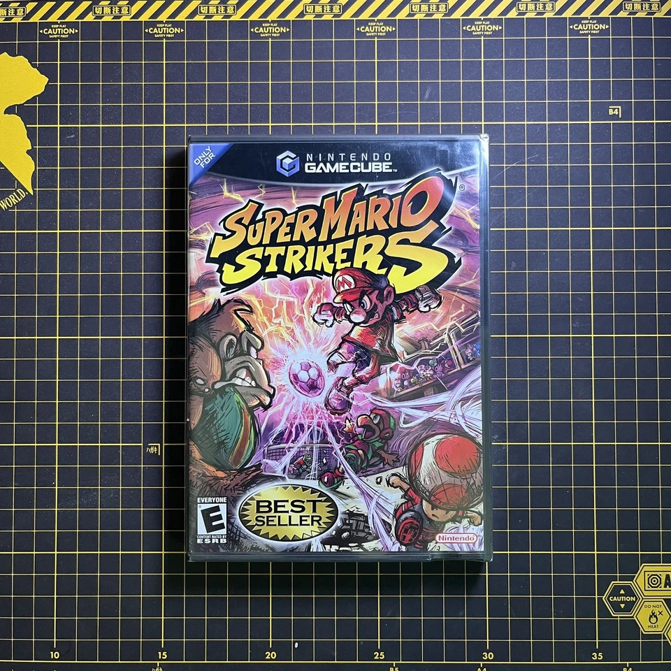 Super Mario Strikers Nintendo GameCube Brand New Factory Sealed No Tears - Image 1 of 4