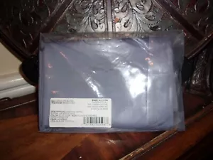 New The Company Store Legends Hotel Blue Dusk Cotton Sateen Standard Pillowcases - Picture 1 of 3