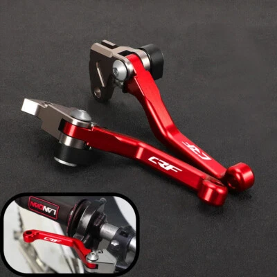 Pivot Clutch Brake Levers CNC For HONDA CRF250R 2007-2023 CRF 450R 2007-2020 - Image 1 of 4
