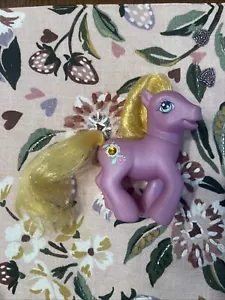 My Little Pony G3 2004 Gioiello Compleanno Pony Novembre Nights Toys 'R Us Viola - Foto 1 di 5