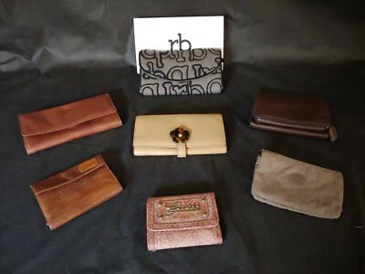 Lotto 7 Portafogli donna CAVALLI FERRE' FURLA ROCCOBAROCCO KIPLING - Immagine 1 di 4