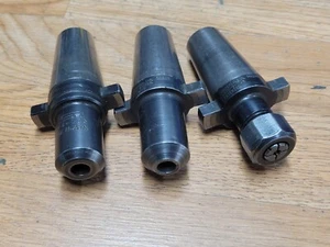 LOT OF KWIK SWITCH 200 TOOL HOLDERS 3/8 " & ACCU FLEX COLLET - Picture 1 of 2