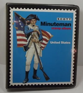 Scott Minuteman Stamp Album 180AMM0 (United States) Loose Leaf - Picture 1 of 3