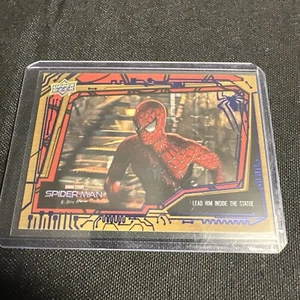#32 "Lead Him Inside The Statue" 2023 Upper Deck The Amazing Spiderman Blue Foil - Bild 1 von 2