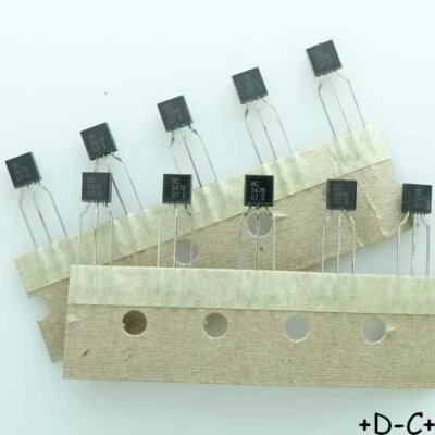 BC547B Transistor NPN 45V 100mA TO-92 Diotec RoHS (lot de 10)