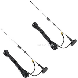 2X For NAGOYA UT-106UV SMA-Female Dual-Band Car Magnetism Antennas Baofeng UV-5R - Picture 1 of 8
