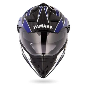 Yamaha YR8 Polycarbonate Full Face Helmet Blue, M, L, XL,XXL - Picture 1 of 8