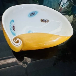 Vintage MCM Fratelli Murano Glass Bowl - Picture 1 of 8