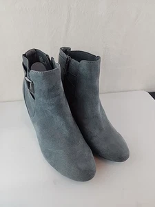 Deflex Comfort Terri Damen Stiefelette Größe 10 Grau - Bild 1 von 8