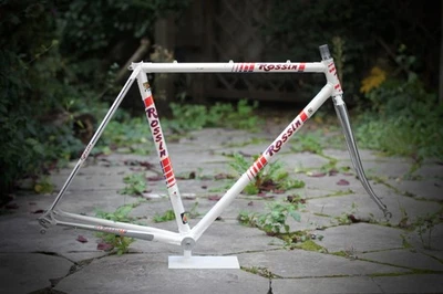 Rossin Record Frame / Columbus / White / 51,5 cm / Campagnolo ghibli #VELOWIZARD - Bild 1 von 4