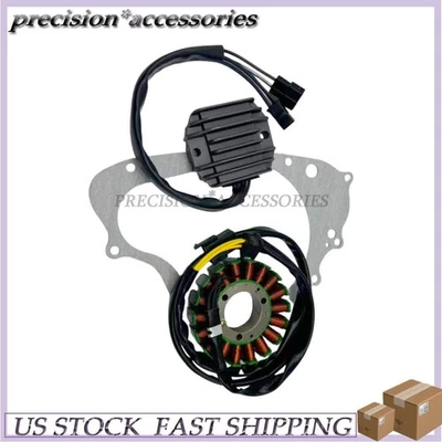 For Suzuki GS500F 2004-2009 Generator Stator Regulator Rectifier Gasket Set US - Imagem 1 de 4
