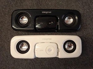 2 stück Creative Zen Stone 2gb + 1gb weiß und schwarz + 2 stück TravelSound mp3 - Bild 1 von 12