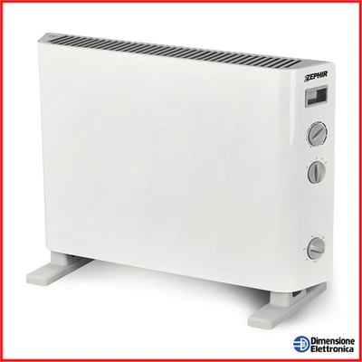 Termoconvettore Stufa Elettrica Pavimento Timer Fan Coil ZEPHIR Basso Consumo - Immagine 1 di 4