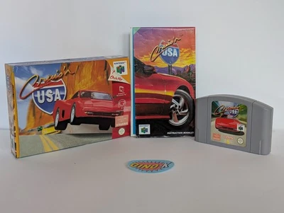 Cruis'n USA (NTSC/HONG KONG -  RARO) Nintendo 64 - NUS-HKG. Box e manuale - Immagine 1 di 4