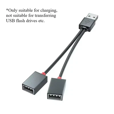 Cavo Sdoppiatore USB per Auto HUB USB 1 in 2 Out Cavo Adattatore Multifunzione C - Immagine 1 di 4
