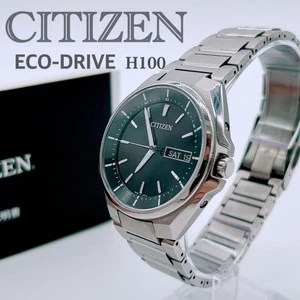 Reloj Hombre Citizen Eco-Drive Attesa H100 Titanio Solar Radio Control - Imagen 1 de 12