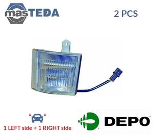 214-1543R-AE INDICATOR LIGHT BLINKER LAMP PAIR FRONT LORO 2PCS FOR MITSUBISHI VI - Picture 1 of 5