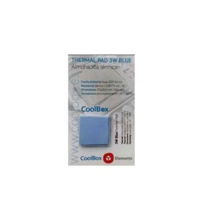 CoolBox Coo-TGH3W-Pad – Thermal Paste Kit for Laptop (4 Pads), Blue - Bild 1 von 1
