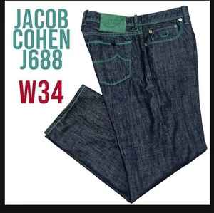 Jacob Cohen denim, large size W34, J688, made in Italy #PC9ODR - Picture 1 of 12