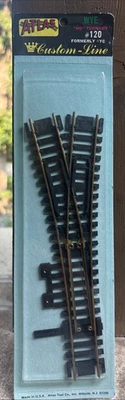 NEW Atlas Custom Line WYE HO Turnout #120 Model Train Track - Formerly YC NIP - Image 1 of 3