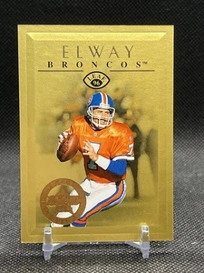 JOHN ELWAY π 1996 foglia oro 22 carati #15 | 1719/2500 | Denver Broncos - Foto 1 di 2