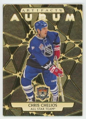 ARTEFACTOS 2025-26 Chris Chelios AURUM BOUNTY SSP #43 sin rayar Foto 1 de 2