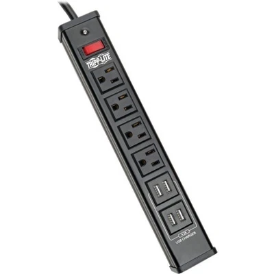 Eaton Tripp Lite Series 4-Outlet Surge Protector with 4 USB Ports (4.2A Shared) - Image 1 of 4
