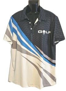 Ouka Golf Poloshirt Herren XL (50") Brustumfang (31") Schulter bis Taille gebraucht - Bild 1 von 7