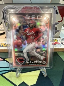2024 Topps Chrome Update Series - Rookie Debut Elly De La Cruz #USC150 Refractor - Picture 1 of 2