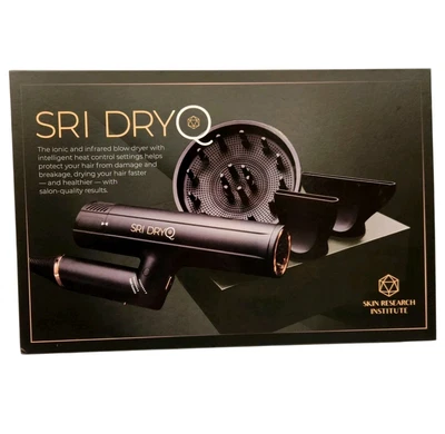 SRI DRY Q 3.0 Secador de Pelo Iones Negativos Negro y Oro Rosa Desfrizz Accesorio NUEVO  Foto 1 de 4
