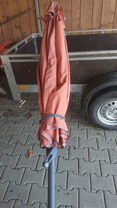 Sonnenschirm, Schneider, Orange mit Fuss - Bild 1 von 6