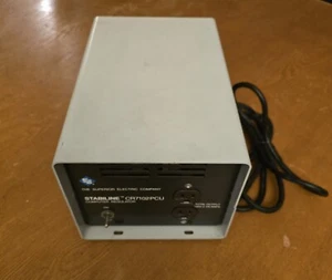 SUPERIOR ELECTRIC CR7102PCU STABILINE AUTOMATIC 120 VOLT REGULATOR POWER SUPPLY - Picture 1 of 6