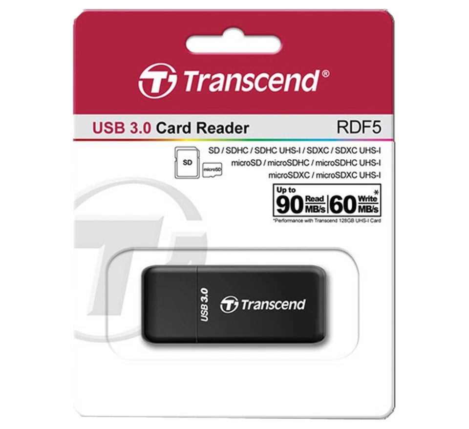 USB 3.1 Fast Super High Speed SDHC microSD microSDHC UHS-I SD Memory Card Reader - Image 1 of 3