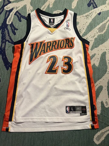 Vintage Reebok JASON RICHARDSON #23 Golden State Warriors Jersey Size L Cover