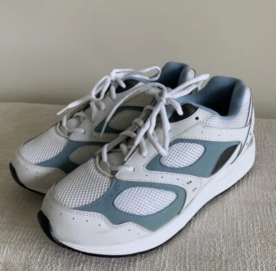 Drew FLare Womens 9.5 XW Athletic Walking Shoes Leather Mesh Inserts Orthopedic - Imagem 1 de 4