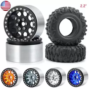 2.2" Beadlock Rim for 1/10 RC Crawler Axial SCX10 RR10 Wraith 90048 TRX4 Crawler - Picture 1 of 44