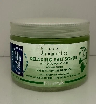Minerals Aromatics Relaxing Salt Scrub With Aromatic Oils Dead Sea 17 oz  SEALED - Image 1 of 4