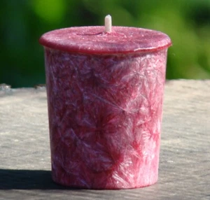 8 pack 160 hr SCARLET RED CIT RONELLA VOTIVE Eco Candles INSECT MOZZIE CONTROL - Picture 1 of 12