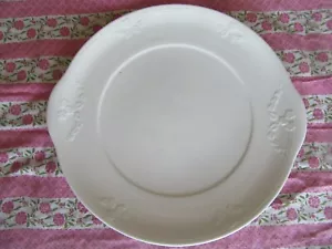 Villeroy & Boch V&B weiß Fiori runder Kuchenteller Servierplatte Bone Cina Porz. - Bild 1 von 5