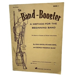 The Band Booster Book 1 John Kinyon A Method For The Beginning Band 1960 - Picture 1 of 8
