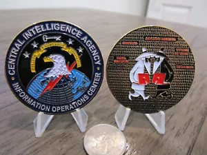 CIA Information Operations Center IOC Cyber Security Spy vs Spy Challenge Coin - Bild 1 von 9