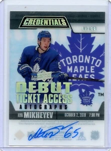 2019-20 Upper Deck Credentials Debut Ticket Access Acetate Autographs #RTAA-IM - Foto 1 di 2