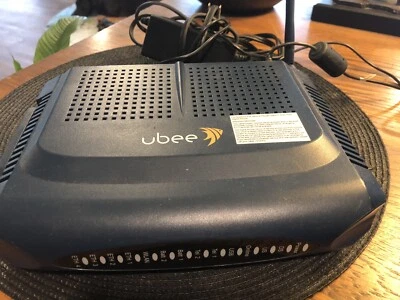 ubee Interactive Corp. U10C022.01 4-Port Cable Modem W/ Power Cord - Image 1 of 4