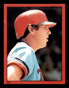 1982 Topps Stickers Mickey Hatcher Minnesota Twins #212 EX-MINT - Picture 1 of 2