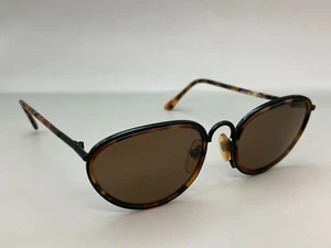 Mossho Sunglasses "De Niro" 003 Made in Italy Round Black Tortoise - Picture 1 of 15