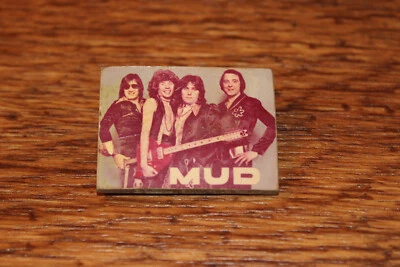 MUD band rock button pin 1970 1970er jahre england original ddr vintage retro - Bild 1 von 2