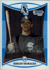 2008 Bowman Chrome Prospects Baseball #BCP133 Sergio Morales Chicago White Sox