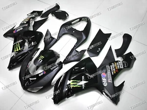 Kit de carenado de carrocería de molde de inyección ABS negro plástico para Ninja ZX-10R 2006 2007 - Imagen 1 de 9