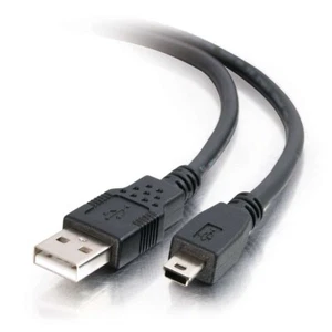 USB 2.0 A to Mini-B Cable-[3.3ft (1m)-6.6ft (2m)]-C2G - Picture 1 of 5