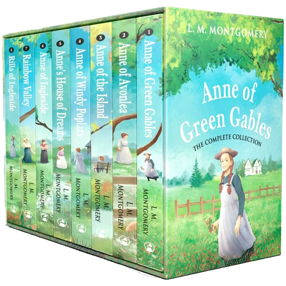 Anne of Green Gables The Complete Collection 8 Books Box Set by L. M. Montgomery - Image 1 of 1
